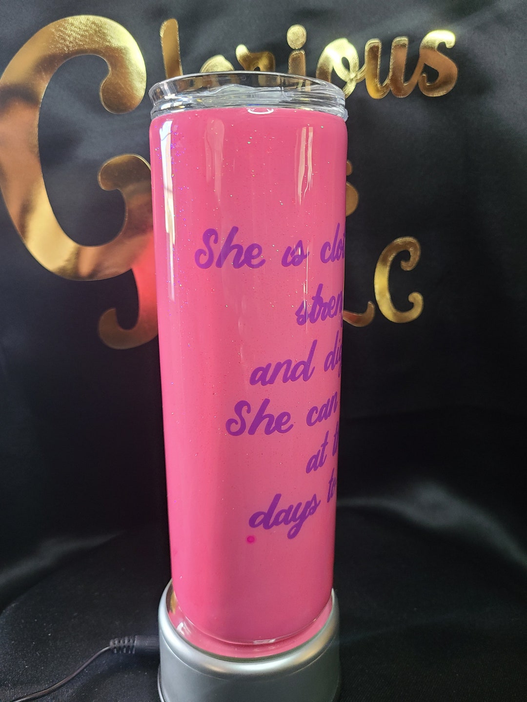 Dual Layer Tumbler - Pink/Purple main image 1