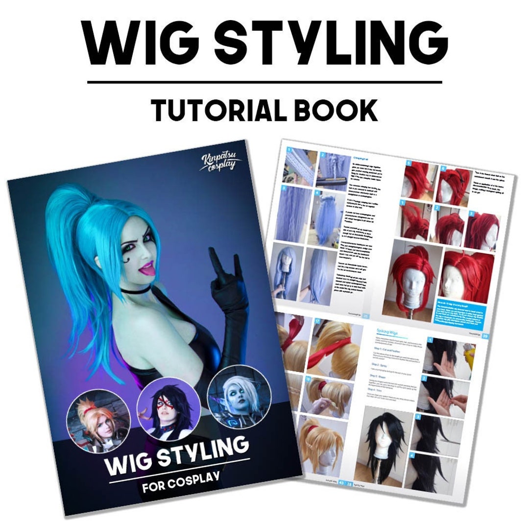 Wig Styling for Cosplay (PDF) - Etsy