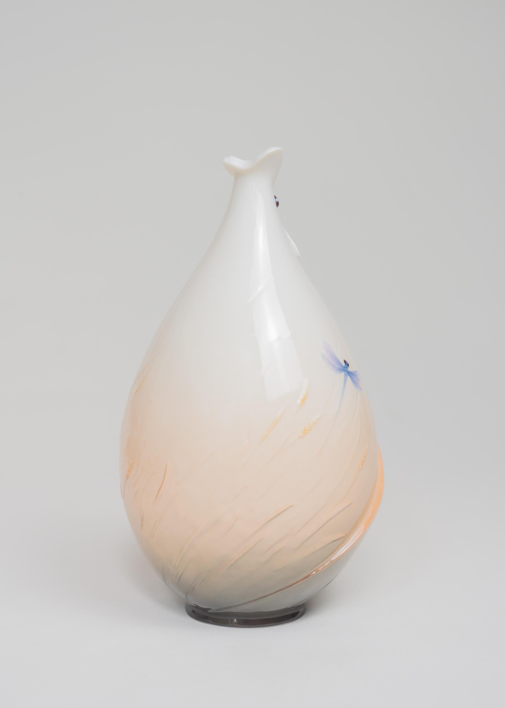 Franz Porcelain Dragonfly Vase Designed by Jen Woo | XP1904 - Etsy