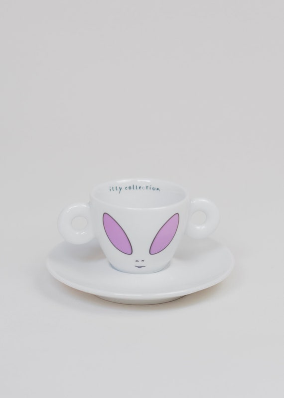 Illy Collection 2001 David Byrne Rosenthal Purple Alien Espresso 