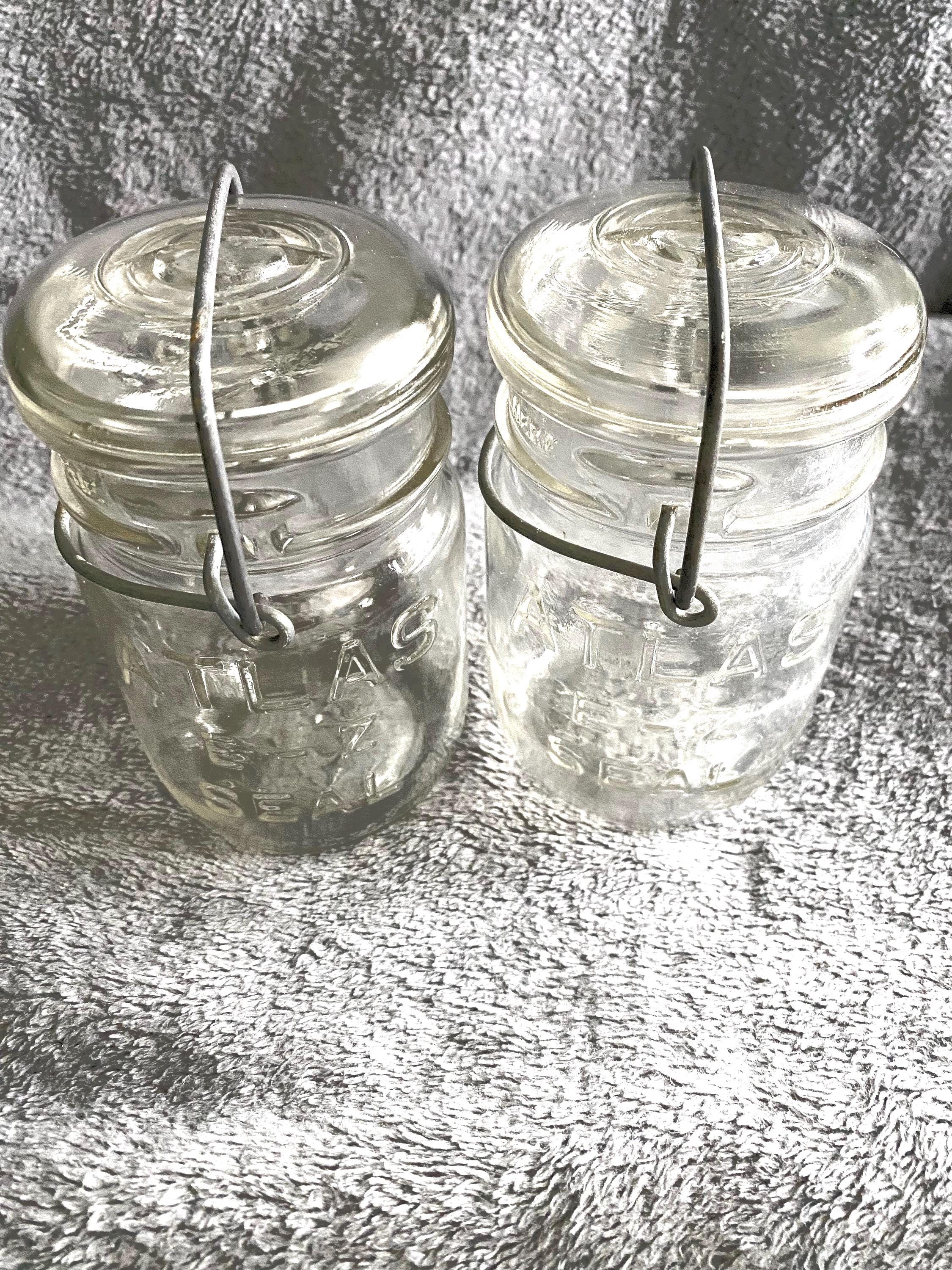 Vintage Atlas Jar - Etsy