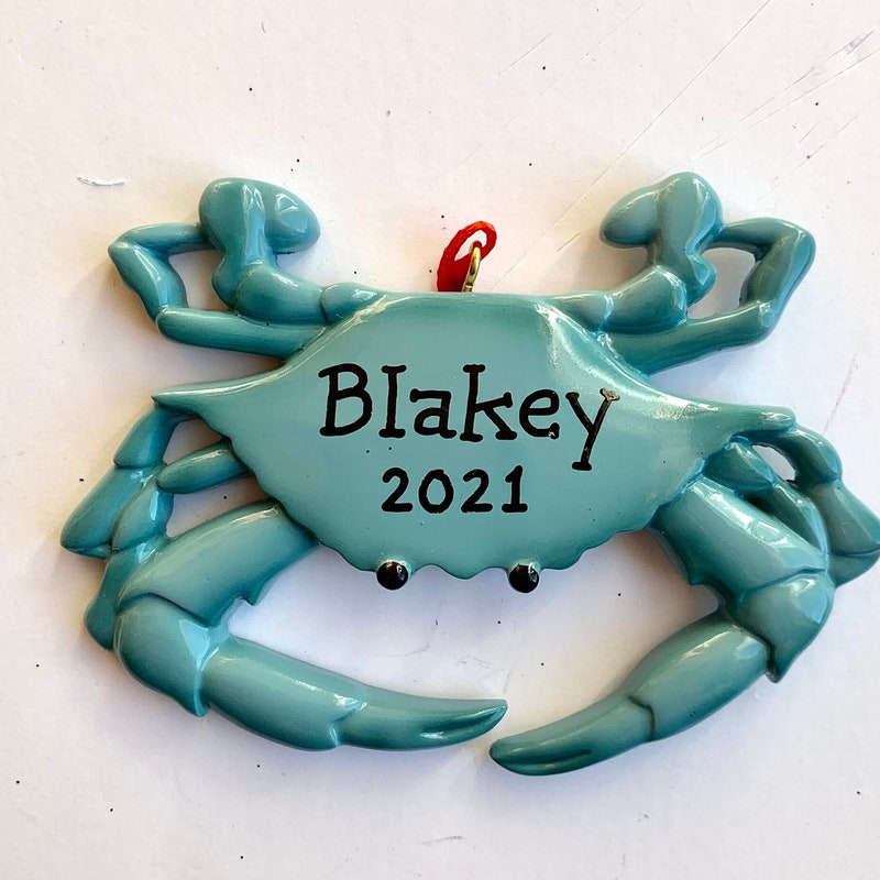 Blue Crab Ornament