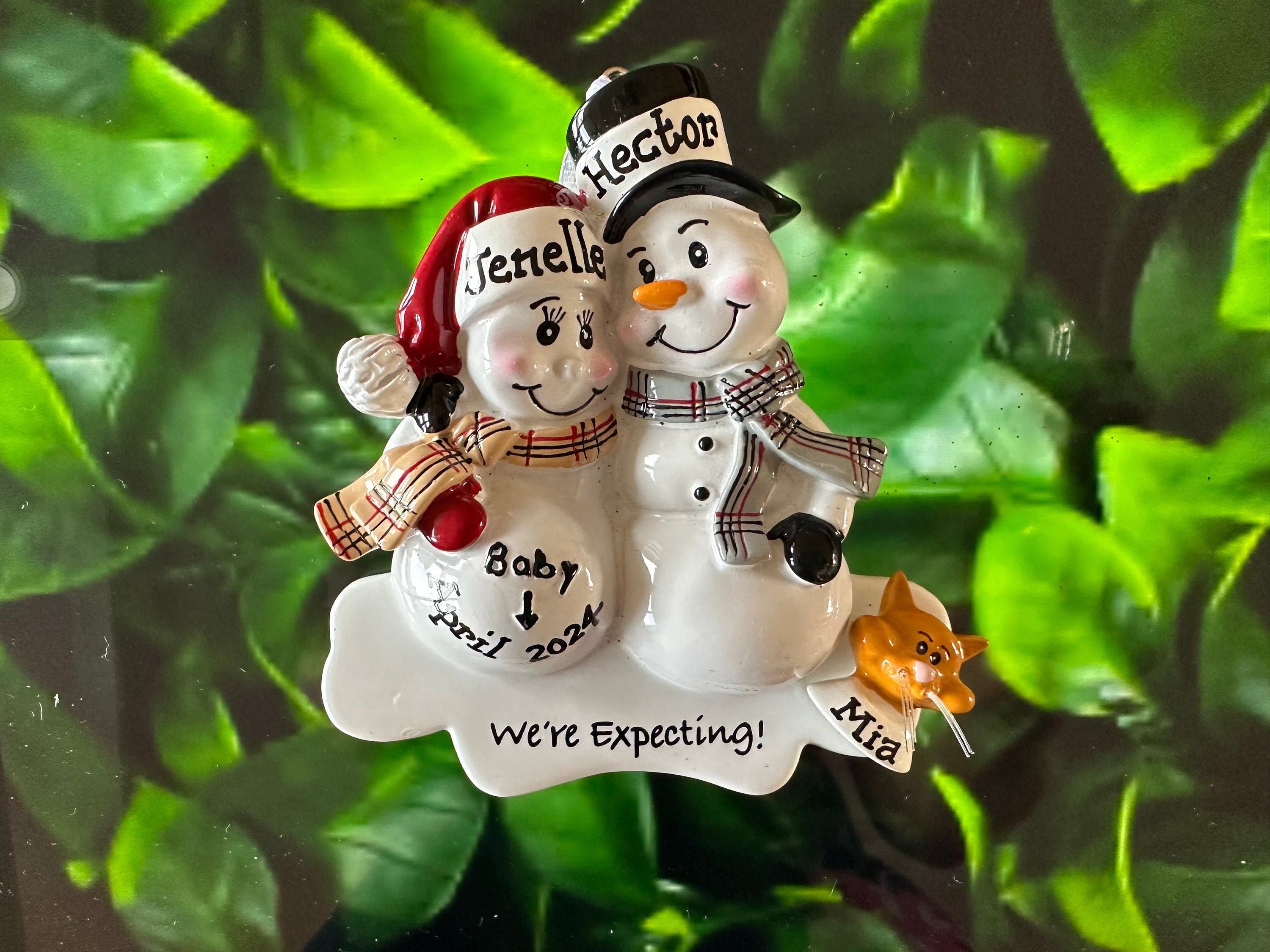 Expecting Ornament With Dog Etsy Canada