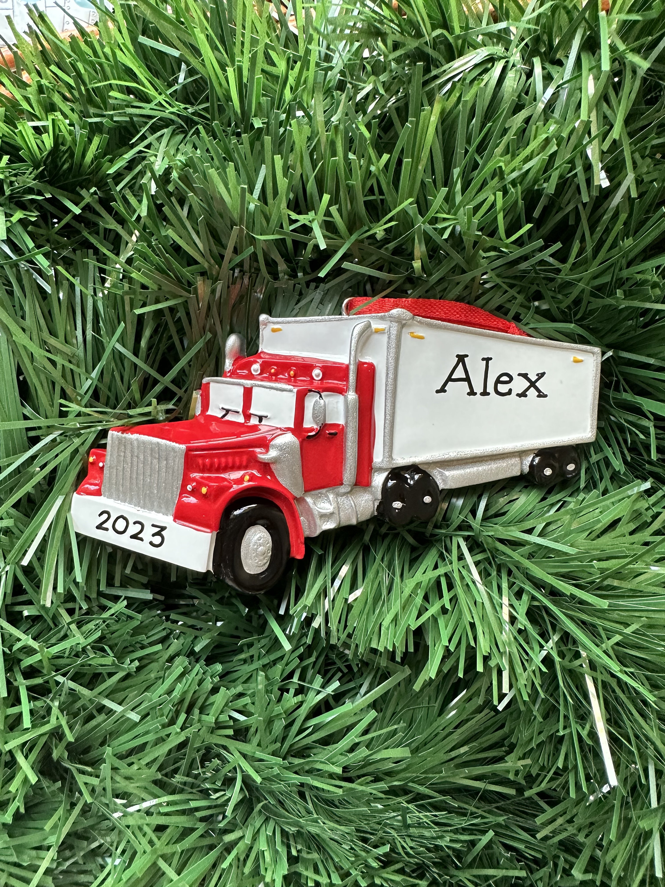 Big rig christmas ornaments Clearance