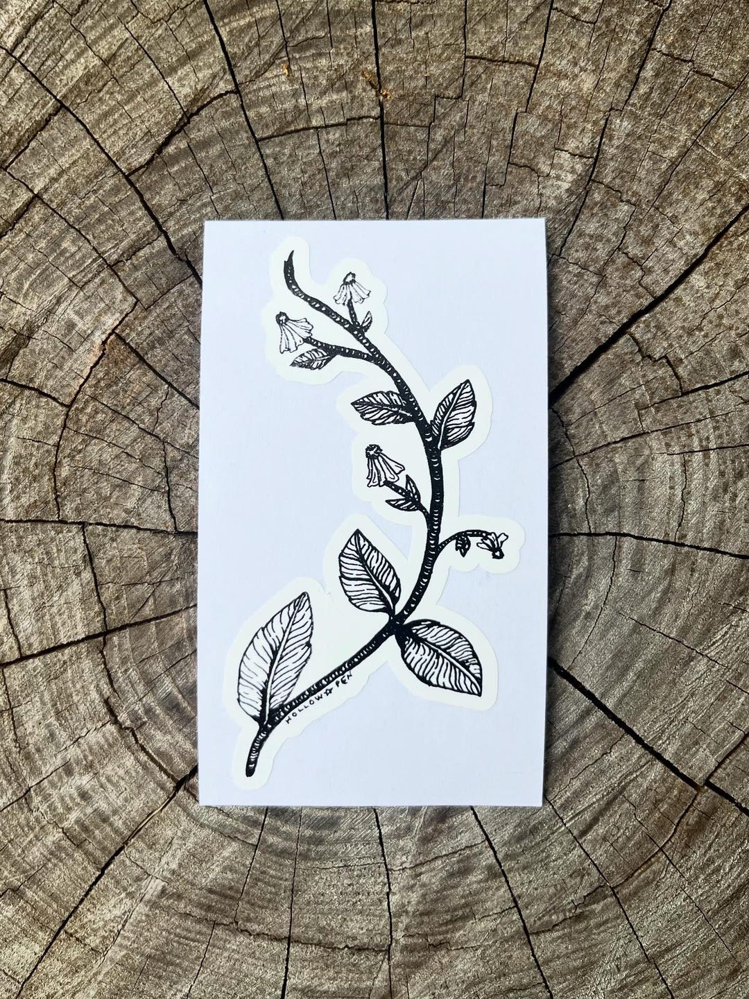 Branch Sticker - Etsy