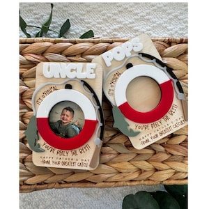 Father&#39;s  Day Fridge Photo Magnet | Fridge Magnet | Father&#39;s Day Gift | Dad Gift | Gift for Grandpa | Gift for father | Photo Frame