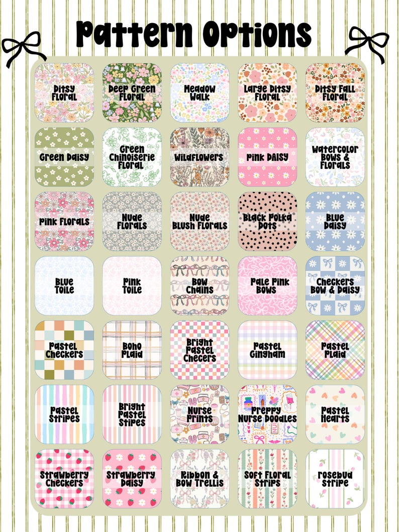 Pattern Options