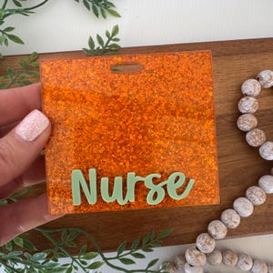 Showgirl badge buddy for nurses badge buddy showgirl badge for nurses custom badge buddy for nurses