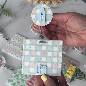 Custom badge buddy for nurses badge buddy gift for nurses personalized badge buddy for ID badge buddy gift for nurse badge buddy image 16