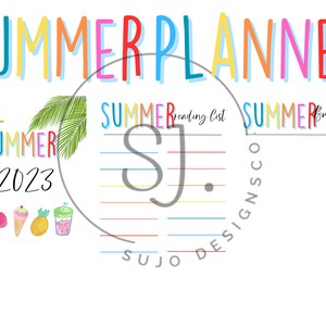 Summer Checklist 2023 l Summer Printables l Summer Kid Checklist l Summer Bucket list