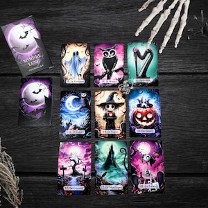 Oracle Sombre Lune - Lenormand revisité - 39 cartes - Oracle Divinatoire Français