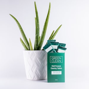 Green Clean Sustainable Multi-Purpose Cleaning Tablets: Reduce plastic waste to create a cleaner world!