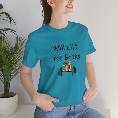 Will Lift For Books T-shirt