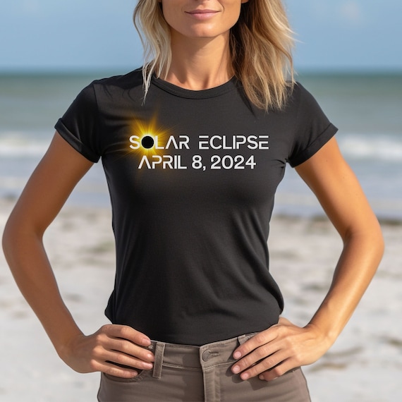 2024 Total Solar Eclipse Watchers Shirt Abstract Art Fans V-Neck T-Shirt