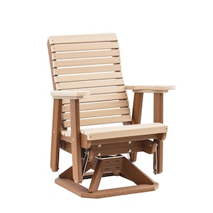 Anchor Bay Amish Handgefertigter Poly Outdoor Drehgleiter: Birkenholz & Antikes Mahagoni