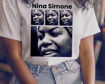 Nina Simone Shirt: Retro Jazz Music, Black History Month Gift