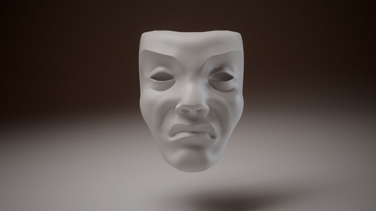 Magic Mirror Head 3D print file for cosplay