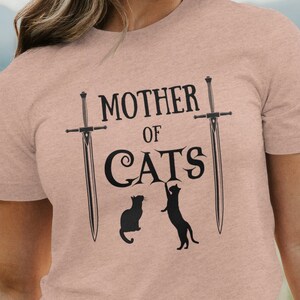 Mother of Cats Unisex Jersey Short Sleeve Tee, Sizes S-3XL | Cat Mom Shirt | Cat Mom Gift | Cat Mom Tshirt