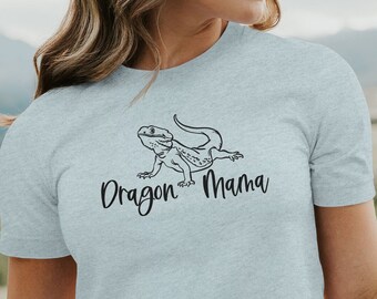 Dragon Mama Unisex Jersey Short Sleeve Tee Sizes XS-5XL Dragon
