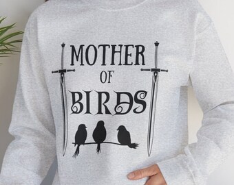 Madre de pájaros Gildan Unisex Heavy Blend™ Crewneck Sudadera Tallas S-5XL, Camisa de mamá pájaro, Regalo de mamá pájaro,