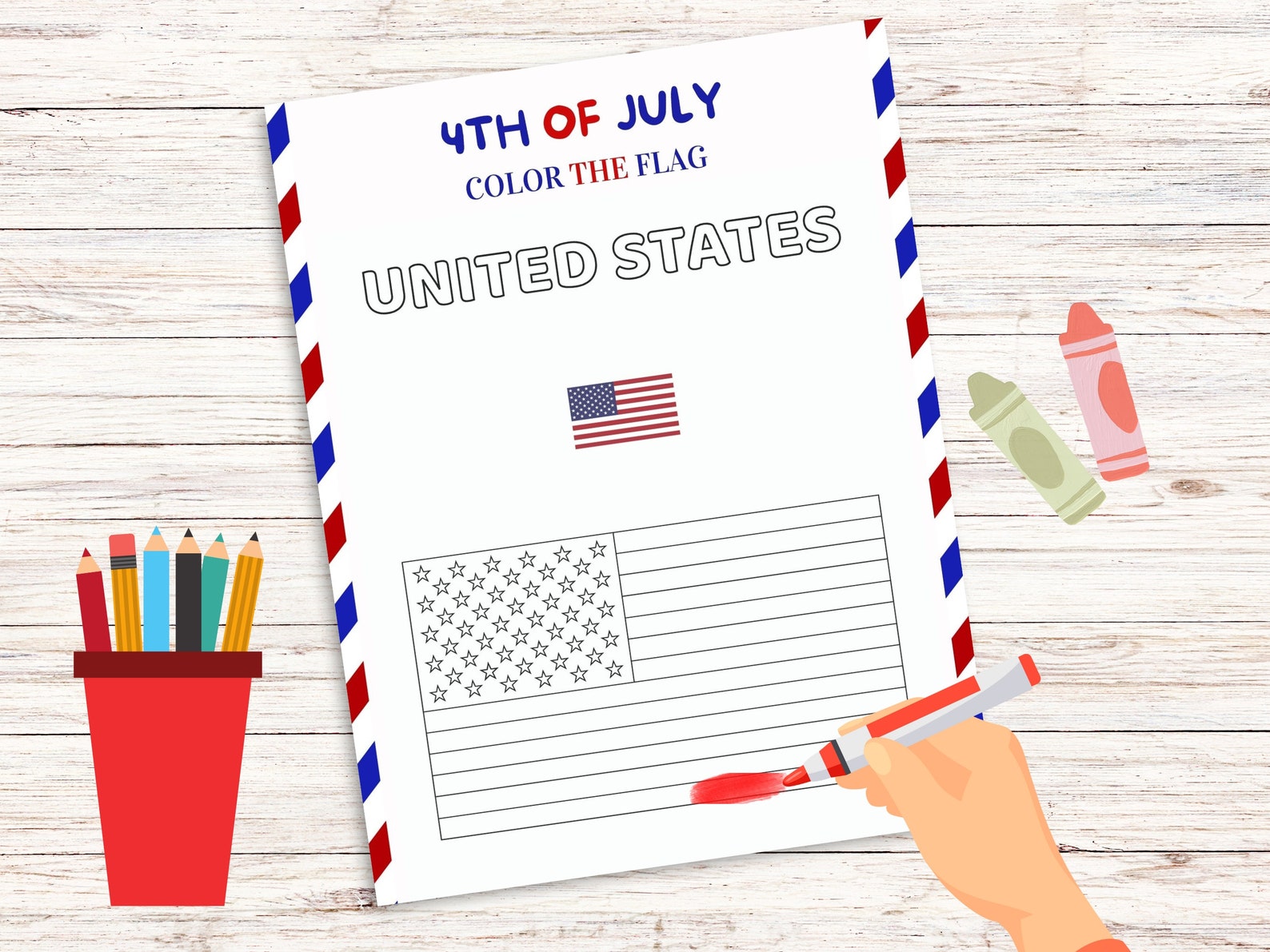 4th of July Activity Pack, Printable Independence Day Activities ...