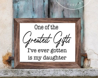 Greatest Gift SVG Digital File