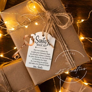 Santa’s Key SVG Digital File