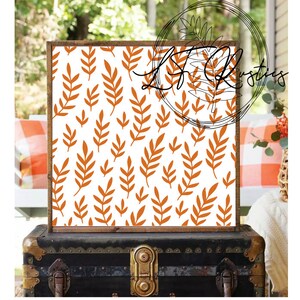 Leaf Pattern SVG Digital File