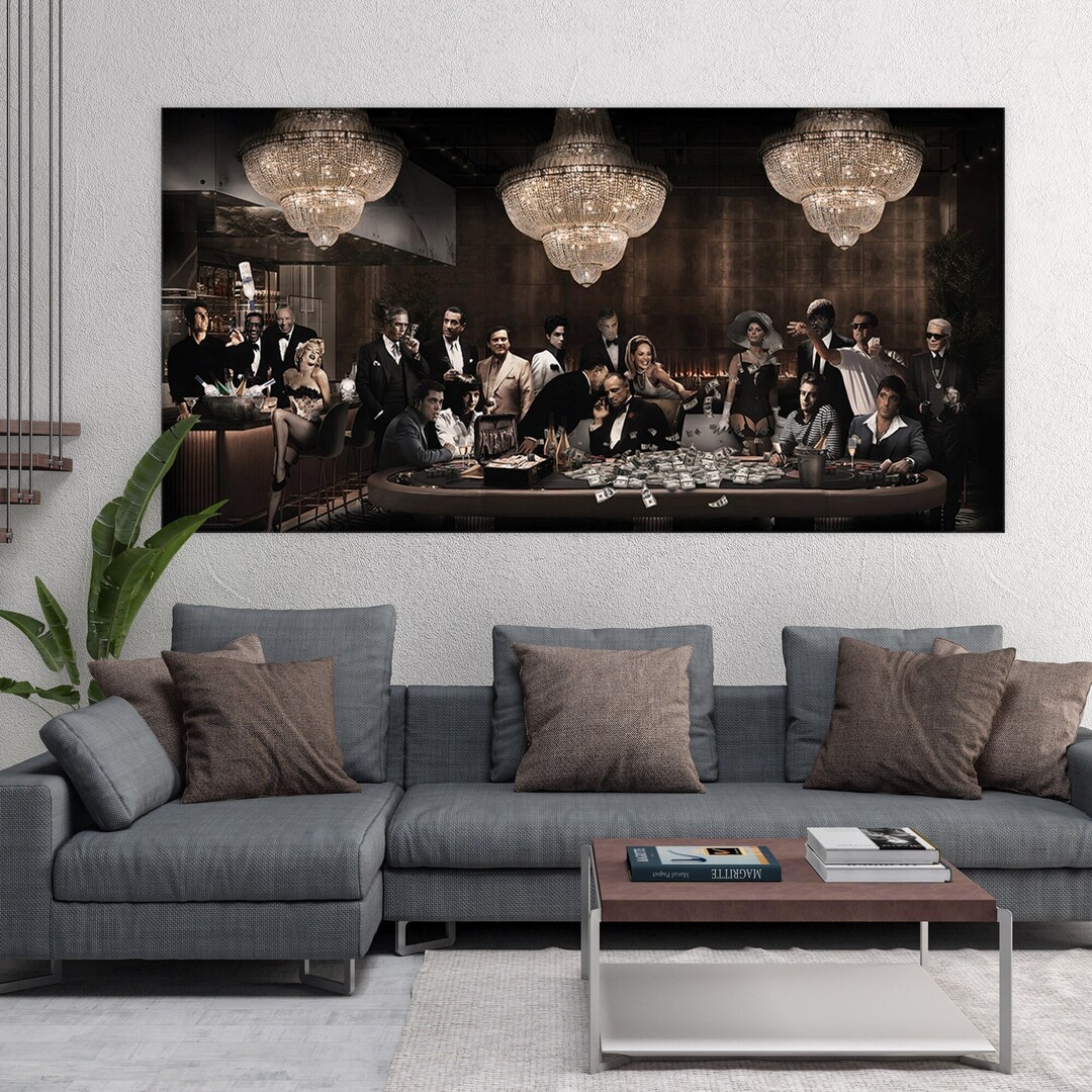 The Movie Star Autographed Canvas Giclee