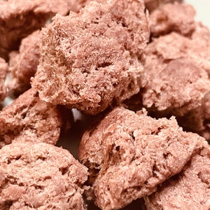 100% Natural Raw Freeze Dried Burger