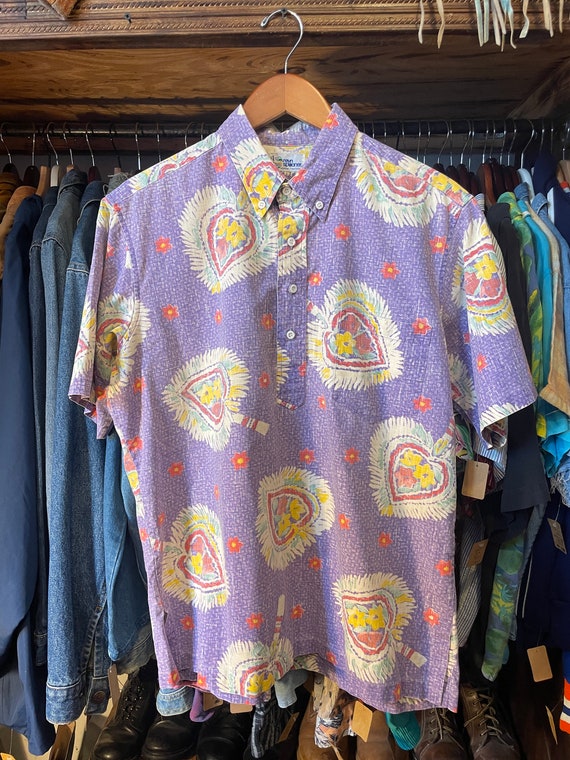 90s Reyn Spooner cotton pullover shirt