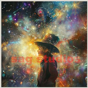 Frohes neues Jahr, Silvester 2024, Junge, Wall Art print, Sofortiger digitaler Download, Poster, Postkarte, Home Decor, Winter, Feuerwerk, Kunst