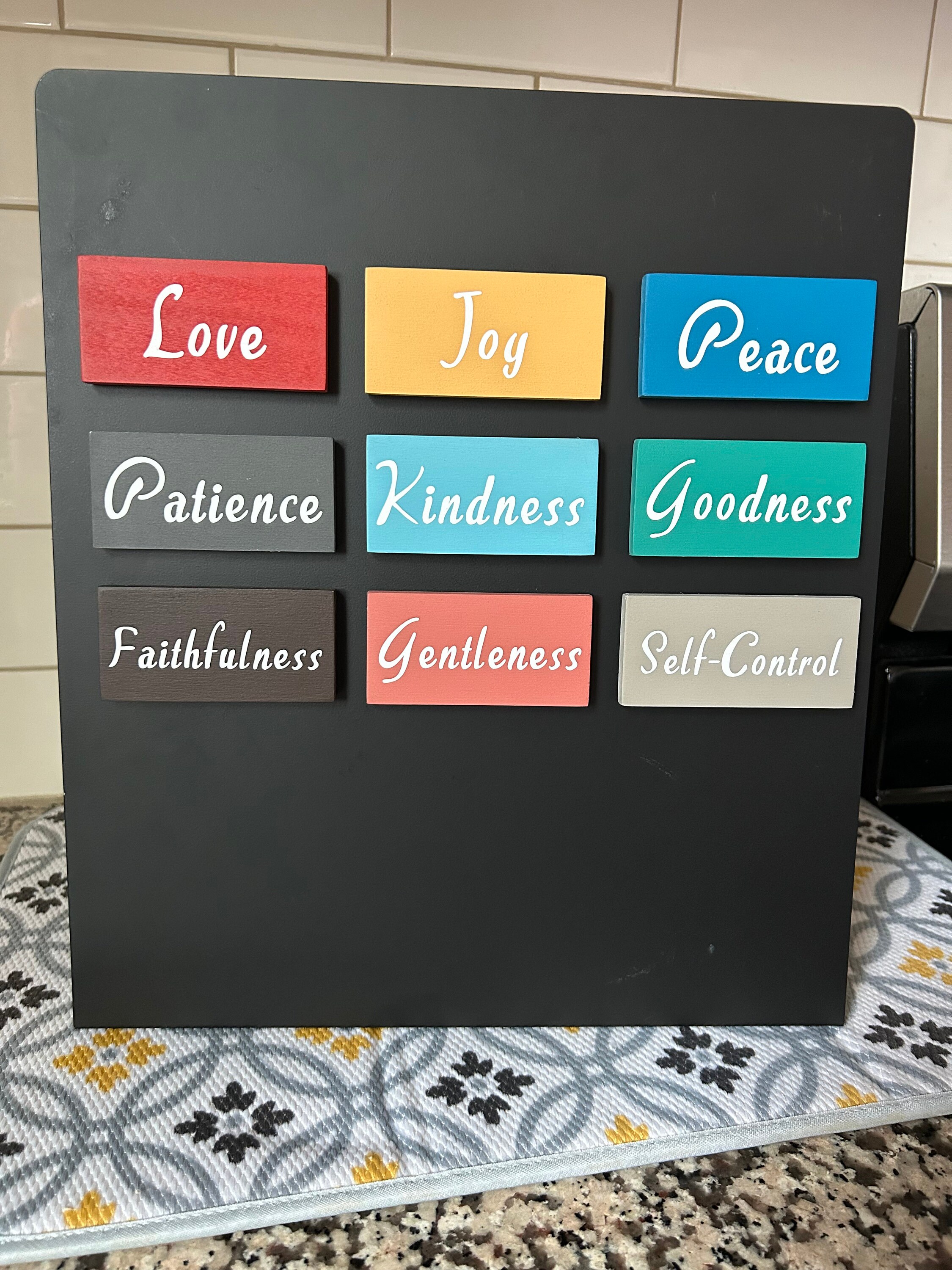 Fruit of the Spirit Magnet Set - Etsy