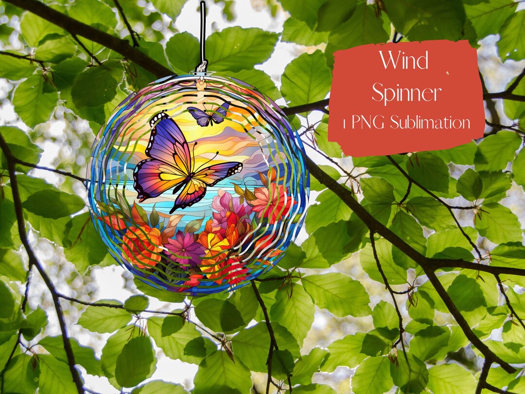 Monarch Schmetterling Buntglas Sonnenfänger – Handgefertigter Fensterhang 18,5x15 Cm