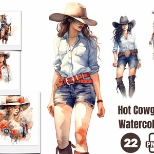 Clipart de vaqueira, espírito livre png, nascido para ser selvagem, oeste selvagem png, designs ocidentais png, country girl png, country png, aquarela clipart