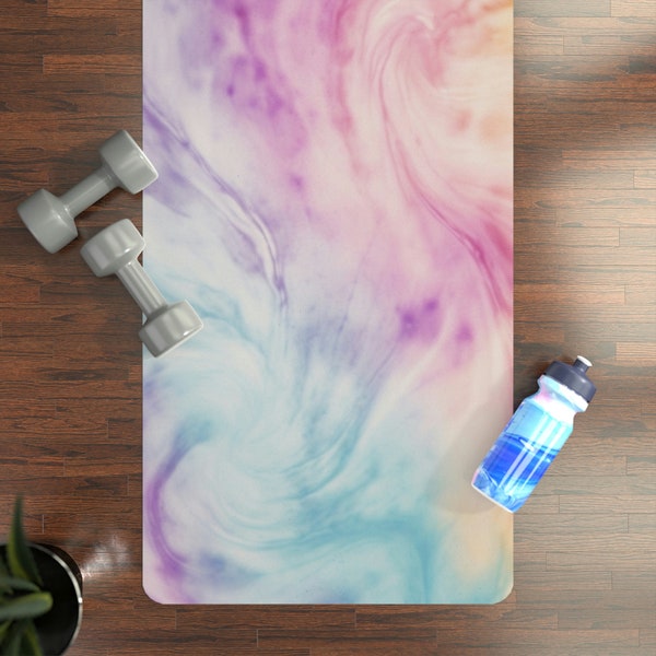 Yoga Mat Tie Dye Etsy