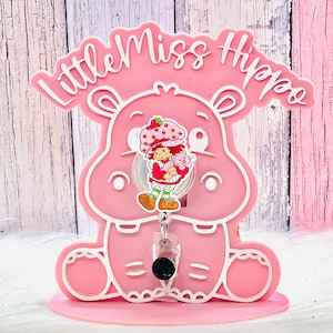 Strawberry badge reel