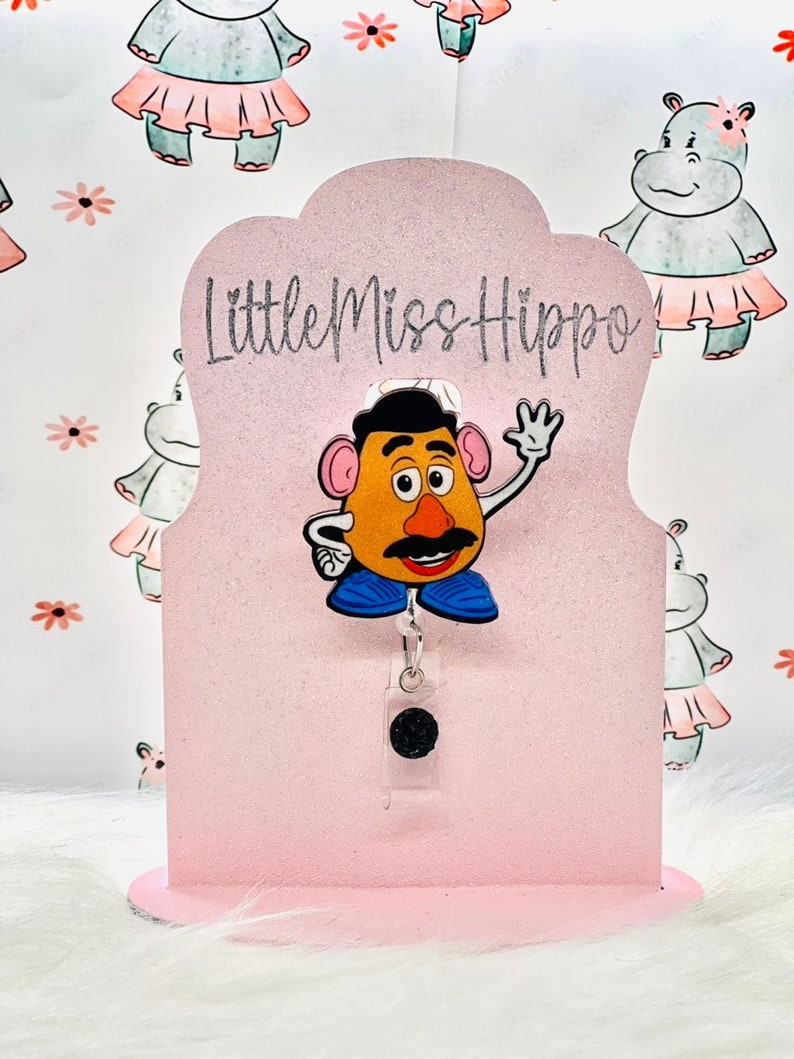 Mr Potato Head badge reel image 1