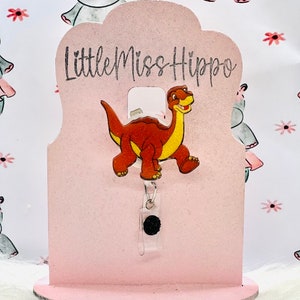 Little foot land before time   Retractable ID Badge Reel nurse teacher badge reel