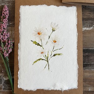 Vintage Wildflower Watercolor Card Set Wildflower Cards Floral Note ...