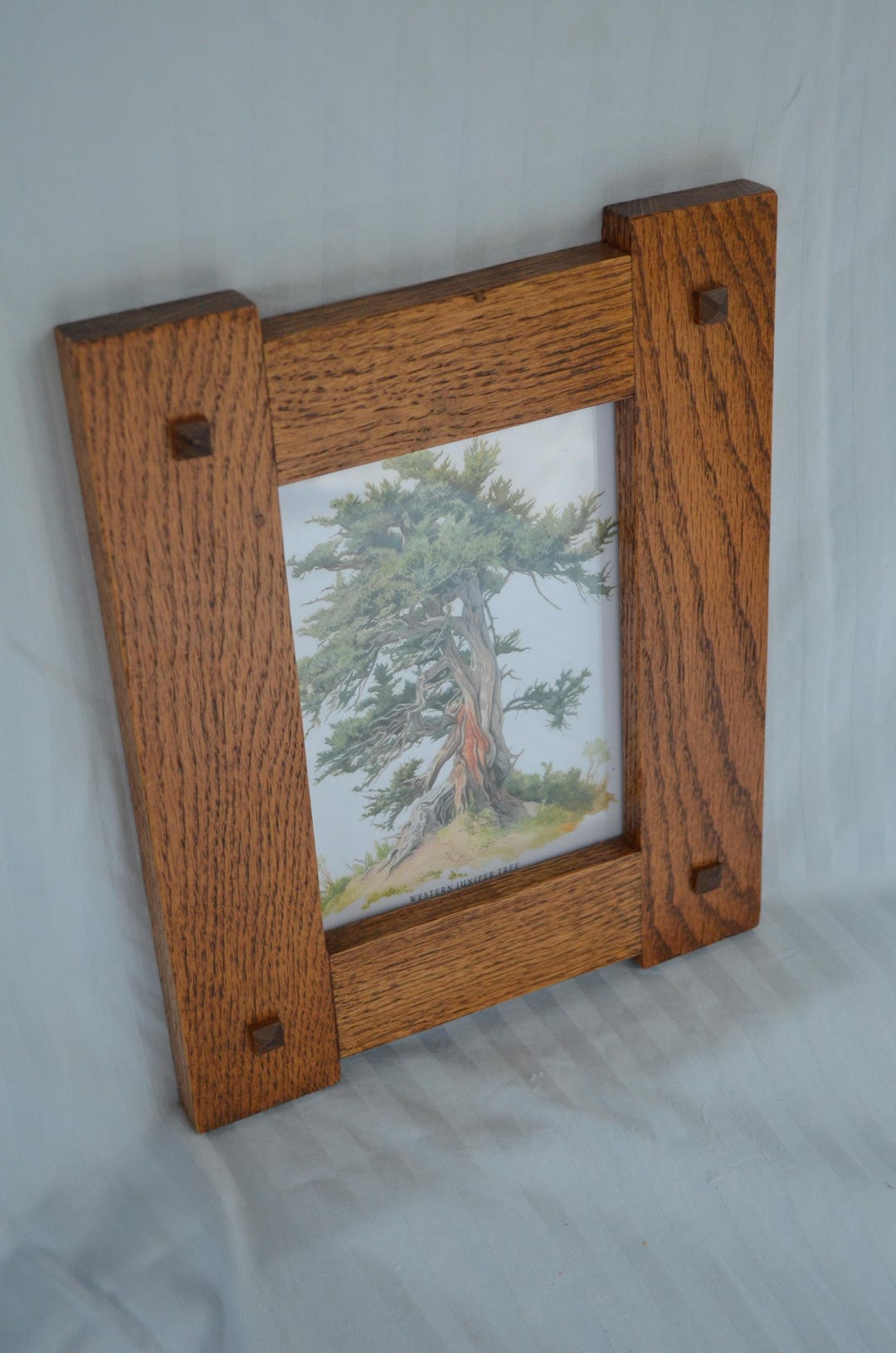 Mission, Arts and Crafts, Craftsman Style Picture Frame With Print - Etsy