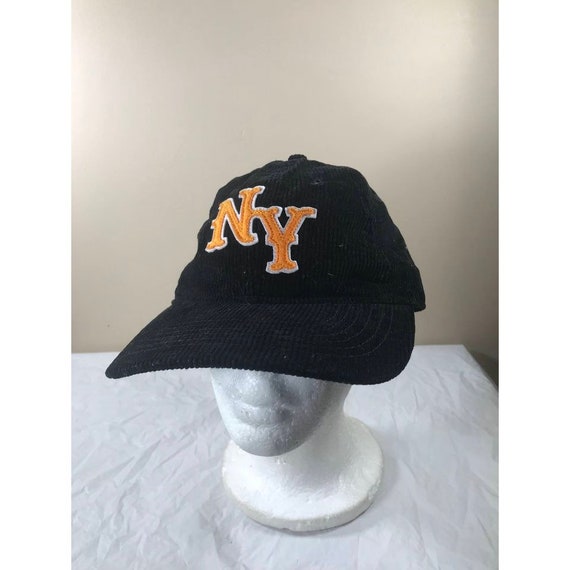 Vintage New York Corduroy snapback hat cap - image 1