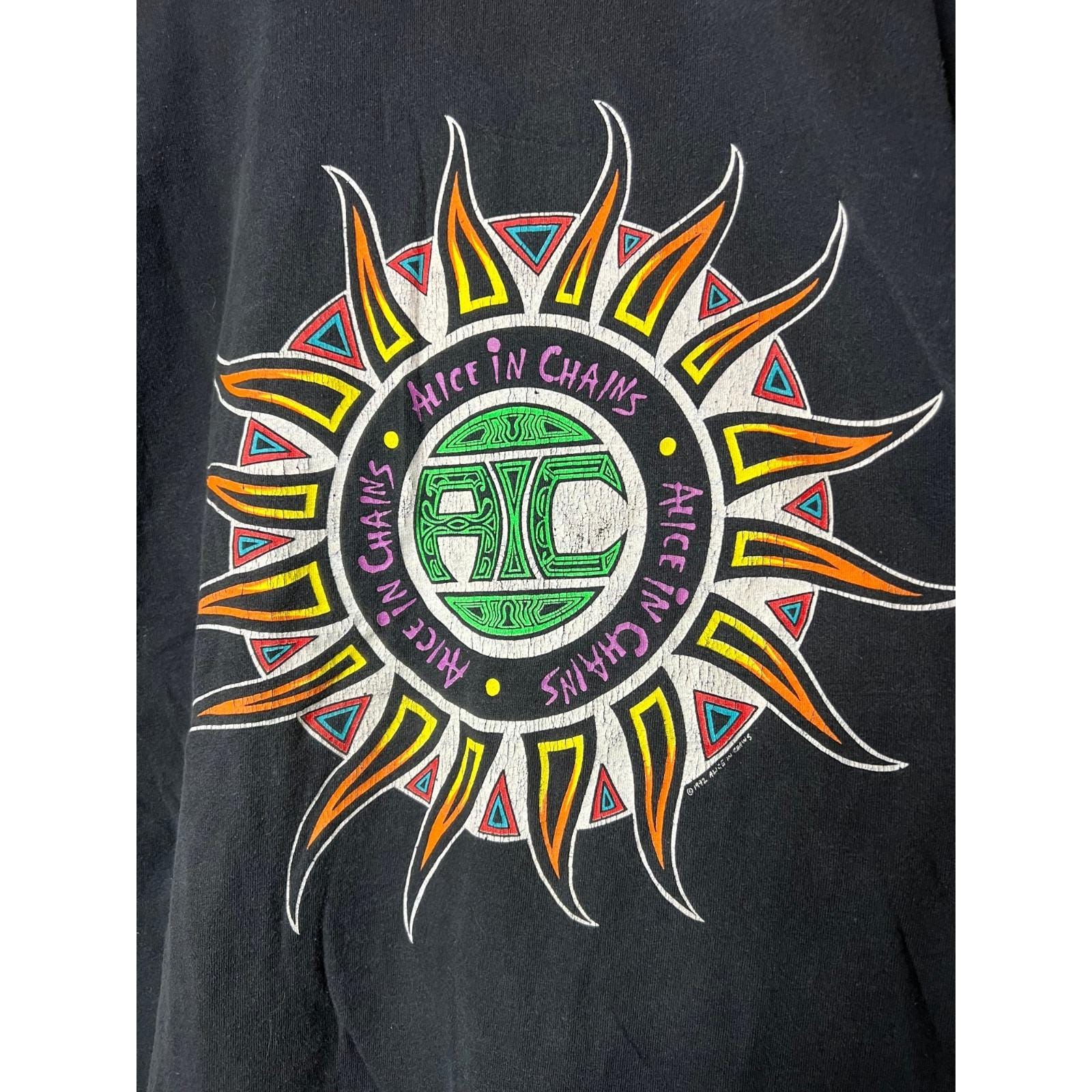 Vintage 1992 Alice in Chains AIC Dirt Tour Would? T Shirt Size XL