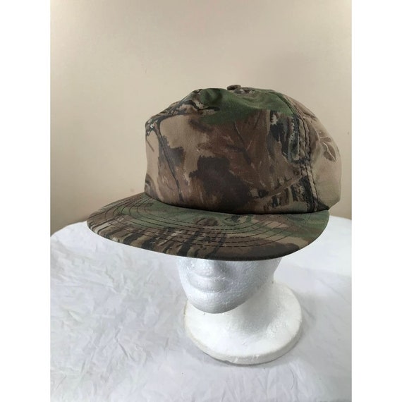 Vintage Cabelas MADE USA Hunting Snapback Hat Cap 