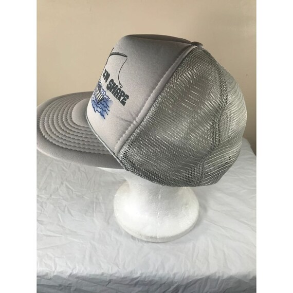 Casquette Camionneur Vintage Nissin – Verte, Dos Mesh, Snap, Mousse – Pêcheur