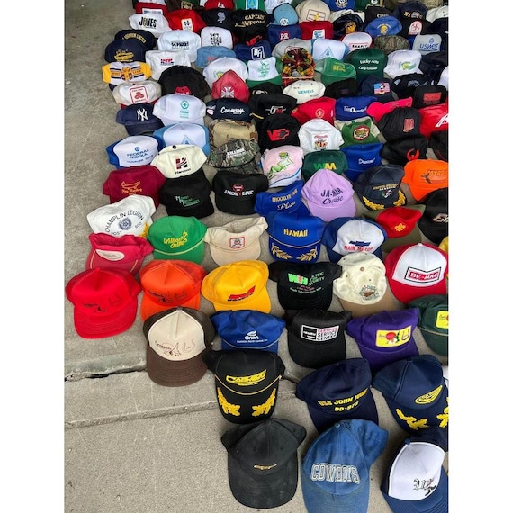 5 Vintage Hat Mystery Box Snapback, K Product, Made Usa 