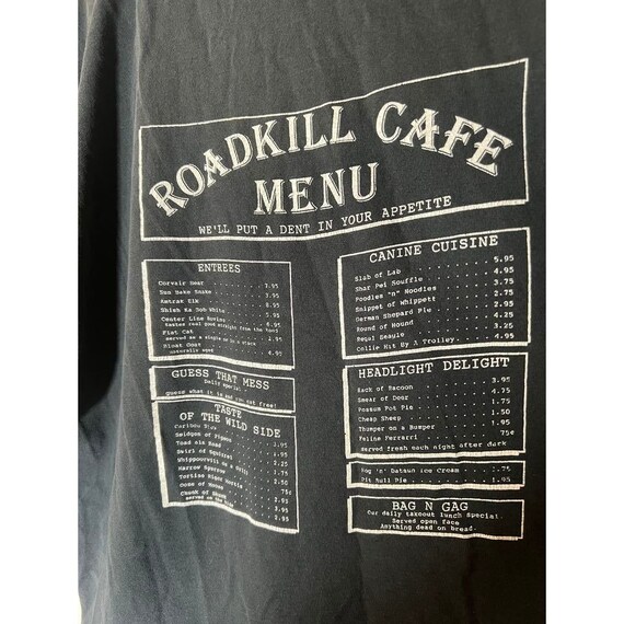Vintage Roadkill Cafe Washington single stitch t … - image 2