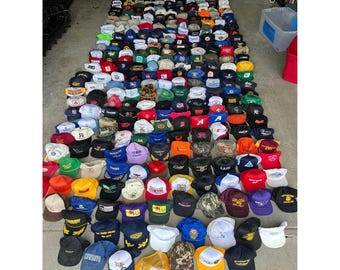 5 Vintage Hat Mystery Box Snapback, K Product, Made Usa, Sport, Czapka Trucker