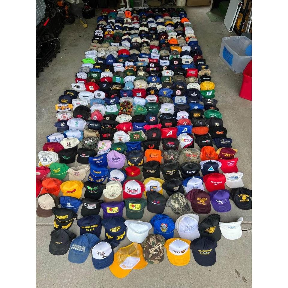 5 Vintage Hat Mystery Box Snapback, K Product, Made Usa  display picture 3