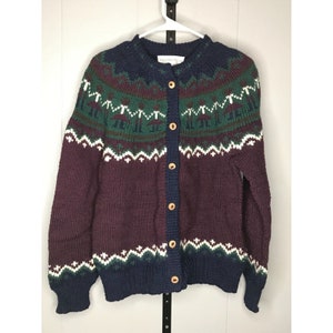 Pull Cardigan Femme Charter Club Taille P/M - Rose, Boutonné, 70% Rayonne 30% Nylon - Occasion Très Bon état